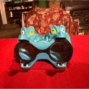 Vintage Disney The Little Mermaid Flotsam and Jetsam Plastic Binoculars Toy